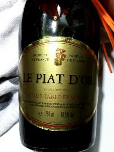 fils piat d'or rouge price.